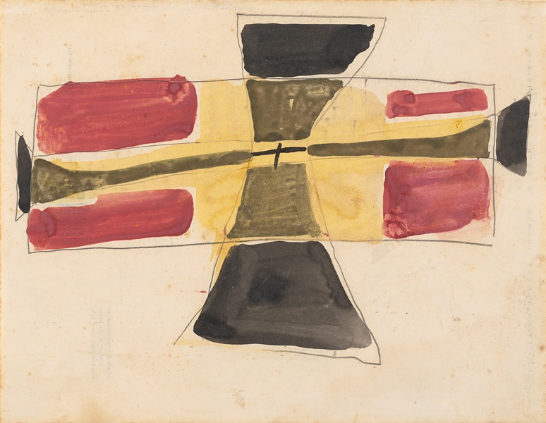 Untitled (Unflyable Kite series, New York), 1953