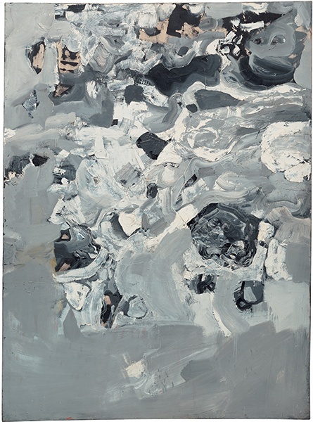 Jay DeFeo, Untitled (Mountain series—Everest), 1955