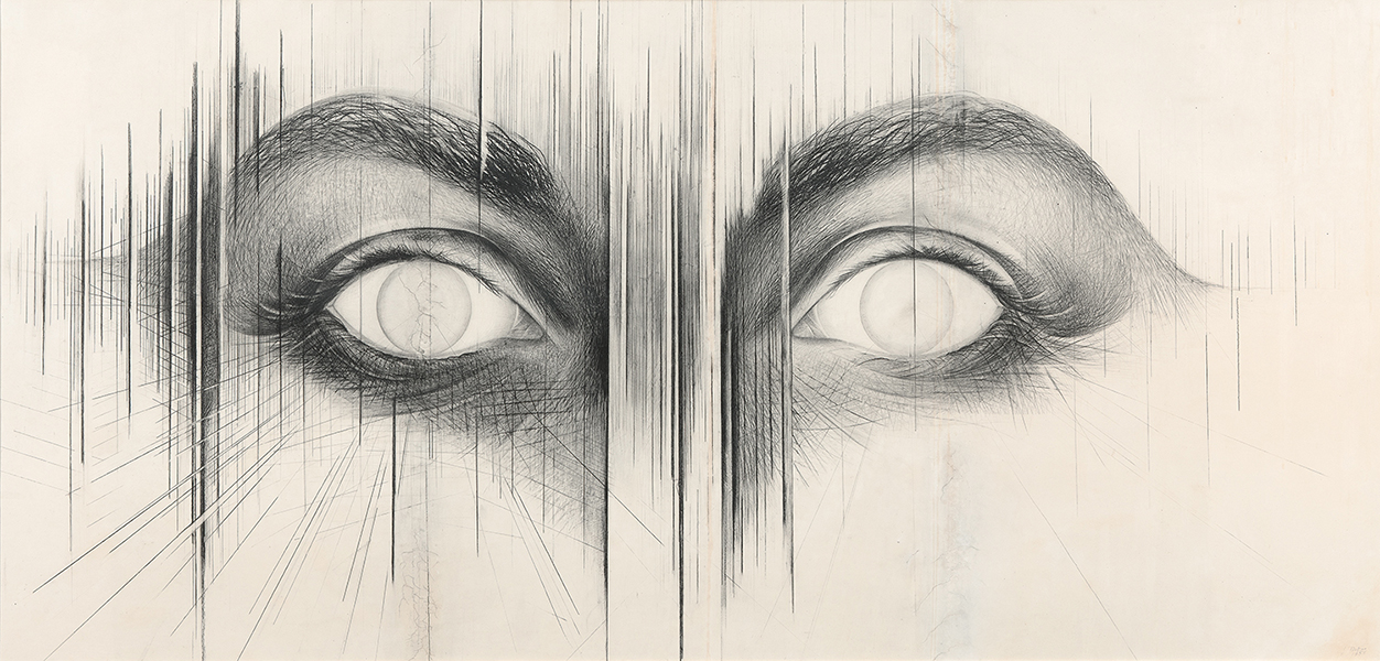 Jay DeFeo, The Eyes, 1958