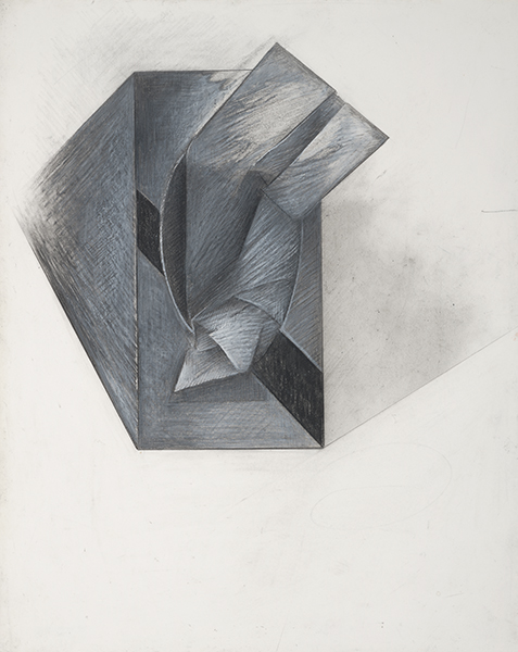 Jay DeFeo, Untitled (Reflections of Africa series), 1989