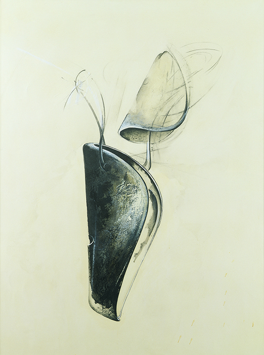 Jay DeFeo, Untitled (Shoetree series), 1977