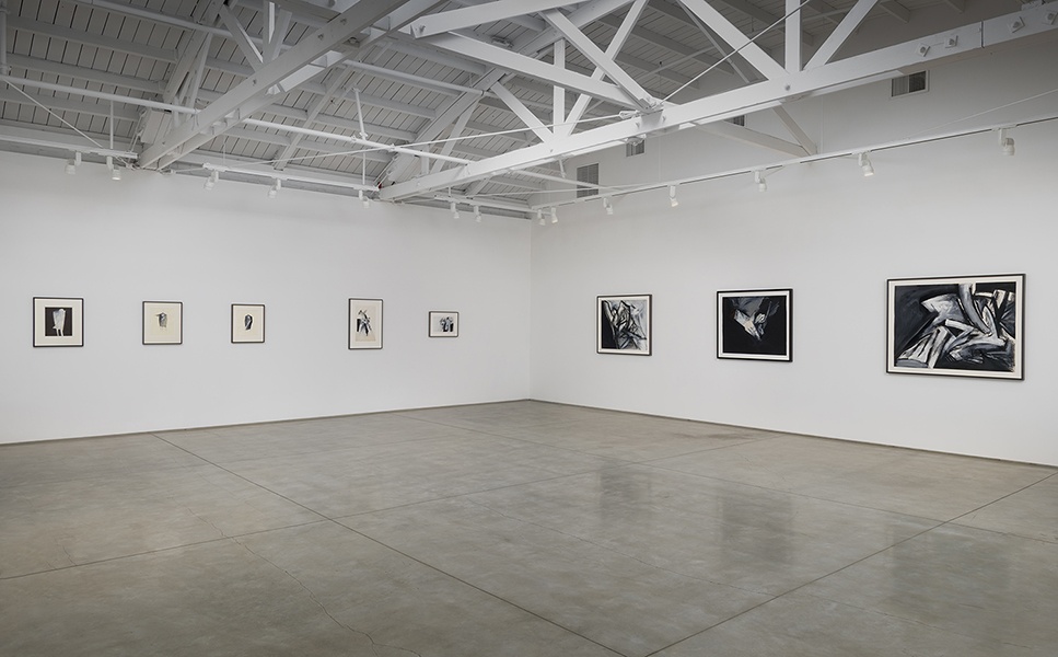 Robert Wedemeyer. Installation view of Jay DeFeo: Space Exploration, January 17 - March 21, 2026, at Marc Selwyn Fine Art, Beverly Hills, CA.