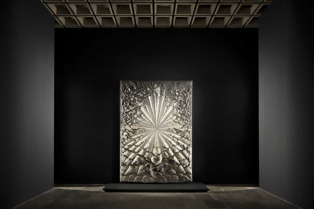 Installation view of Jay DeFeo: A Retrospective at the Whitney Museum of American Art, New York, 2013