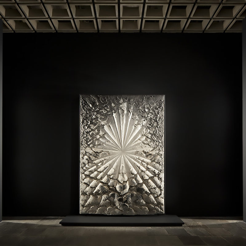 Installation view of Jay DeFeo: A Retrospective at the Whitney Museum of American Art, New York, 2013