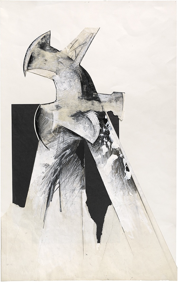 Jay DeFeo, Untitled (Tripod series), 1975