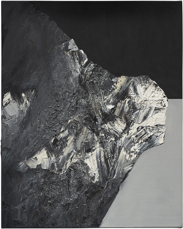 Jay DeFeo, Garnets on the Boulder, 1989