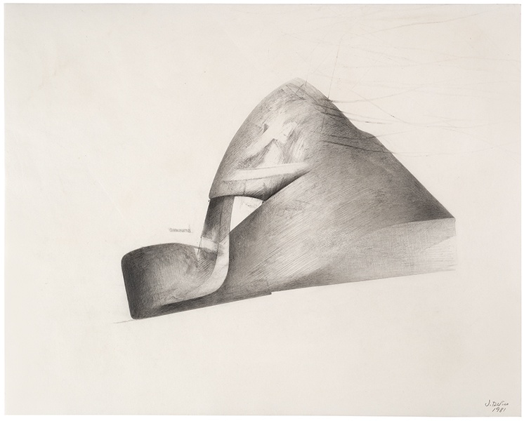 Jay DeFeo, Untitled (Minnie series), 1981